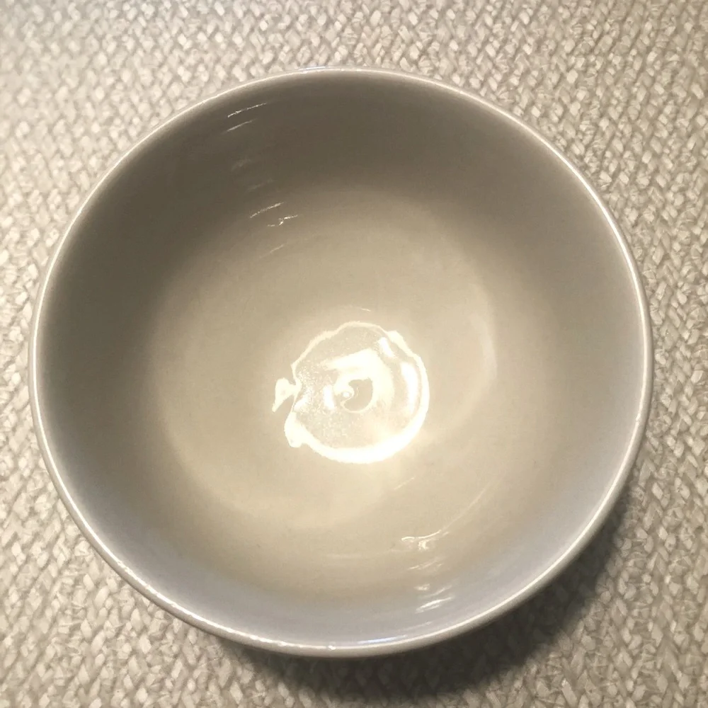 Vintage Dutch Blue and Cream Dish Bowl